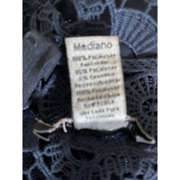 Love X Design Womens Navy Crochet Lace Jumpsuit M NWT - Picture 11 of 11